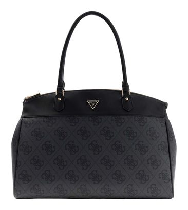 GUESS Travel Deluxe Dome Tote Coal Logo
