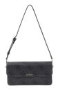 GUESS Sadie Flap Shoulder Bag Coal Logo