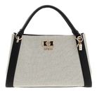GUESS Karnilla Girlfriend Satchel Natural / Black