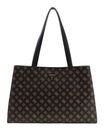 GUESS Wilder Travel Tri Compartment Tote Brown GUESS Wilder Travel Tri Compartment Tote Brown