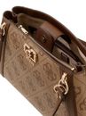 GUESS Karnilla Logo Girlfriend Carryall Latte Logo / Brown