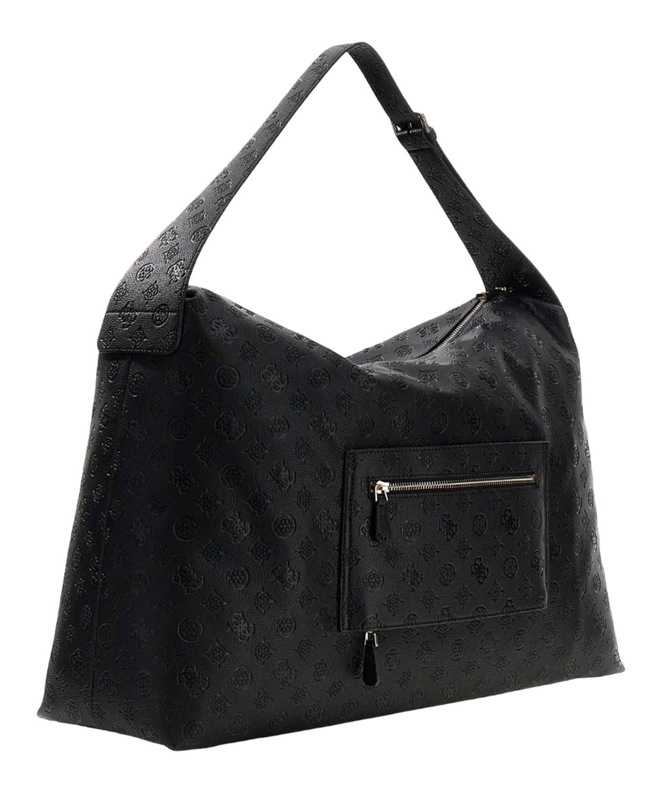 GUESS Wilder Oversized Hobo Bag Black GUESS Wilder Oversized Hobo Bag Black