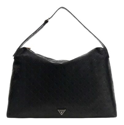 GUESS Wilder Oversized Hobo Bag Black