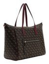 GUESS Latona Travel Carryon Tote L Brown Logo GUESS Latona Travel Carryon Tote L Brown Logo