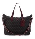 GUESS Latona Travel Carryon Tote L Brown Logo