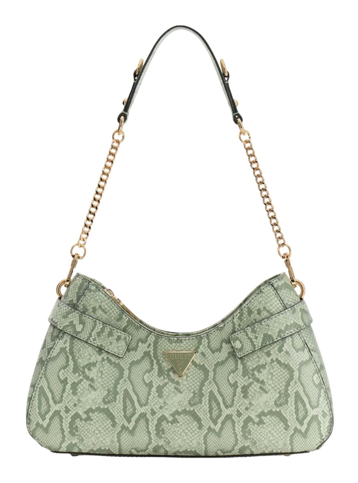 GUESS Serenova Shoulder Bag Light Sage Multi