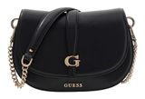 GUESS Carrie Flap Shoulder Bag Black GUESS Carrie Flap Shoulder Bag Black