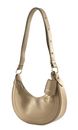 LANCASTER Noholita Day Zip Hobo Bag Beige Foncé