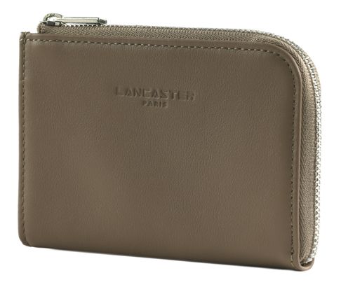 LANCASTER Paris PM Zip Card Holder Galet