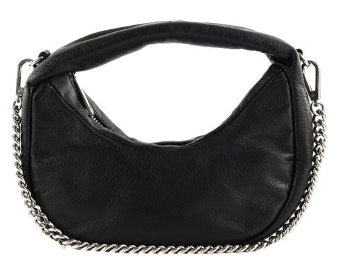 LANCASTER Noholita Night Zip Hobo Bag Noir
