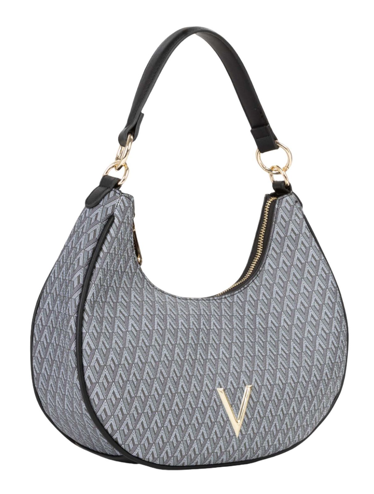 VALENTINO Queen Re Hobo Bag Nero / Multicolor VALENTINO Queen Re Hobo Bag Nero / Multicolor