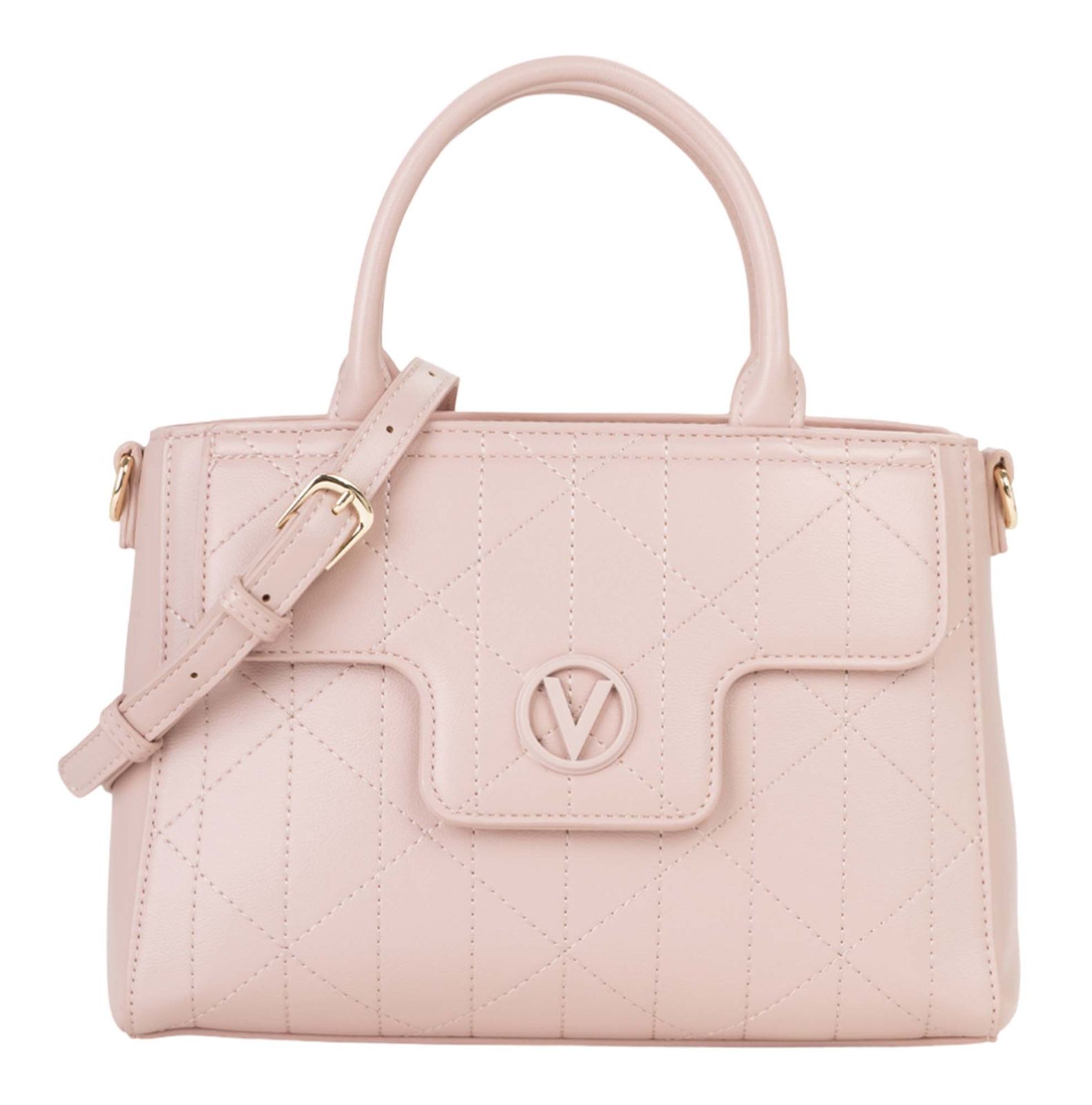 VALENTINO Melia Shopping Bag S Cipria