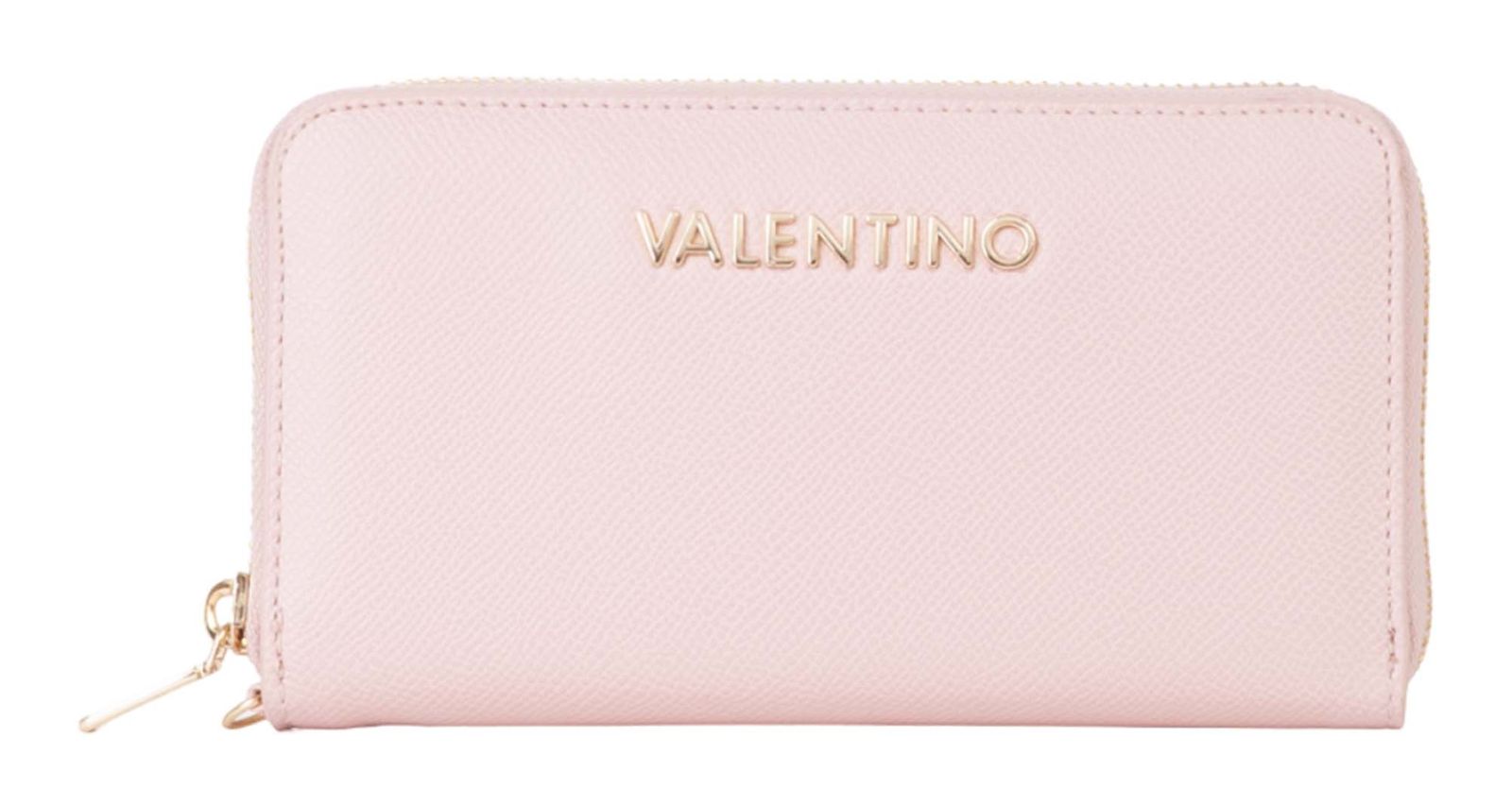 VALENTINO Delia Re Zip Around Wallet Cipria