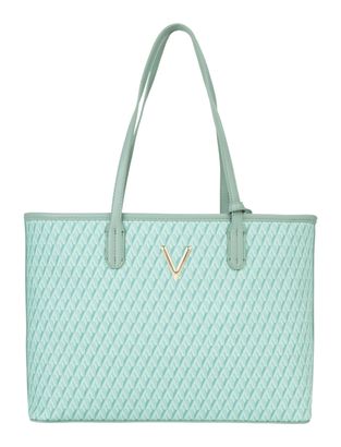 VALENTINO Queen Re Shopping Bag Laguna / Multicolor