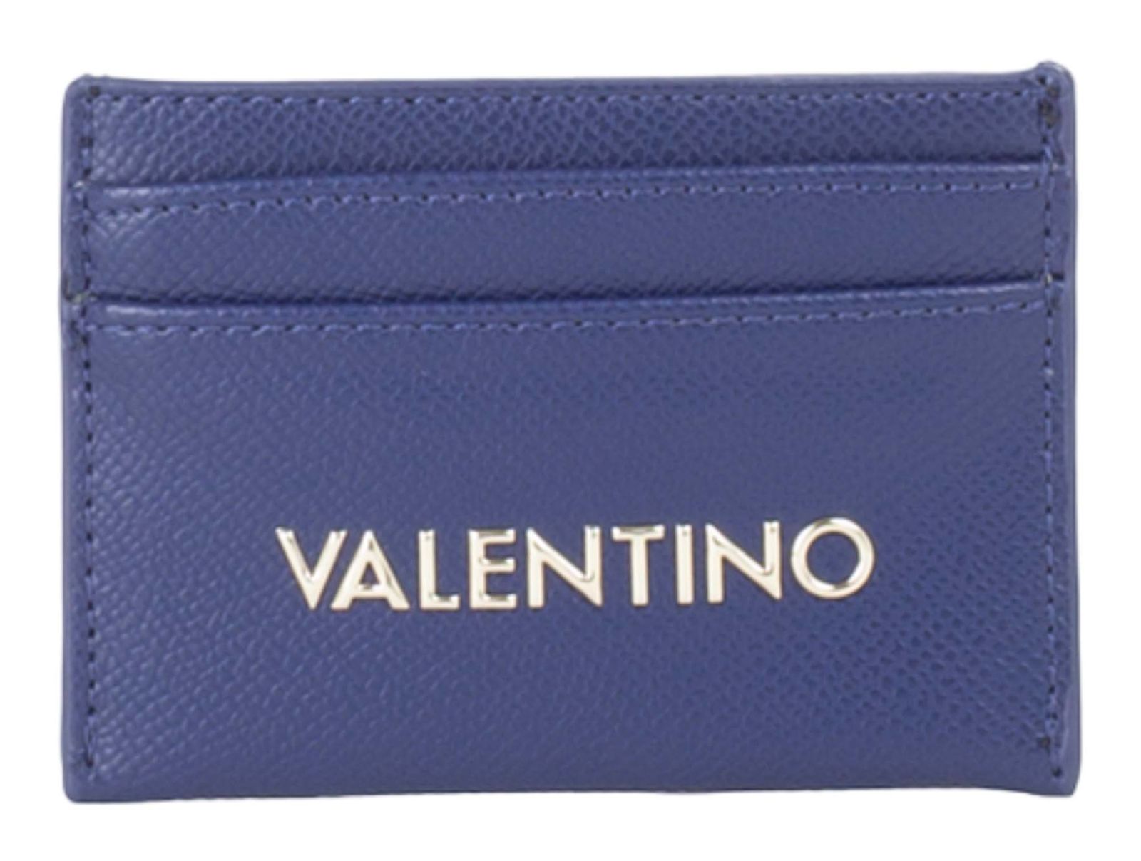 VALENTINO Delia Re Credit Card Case Blu