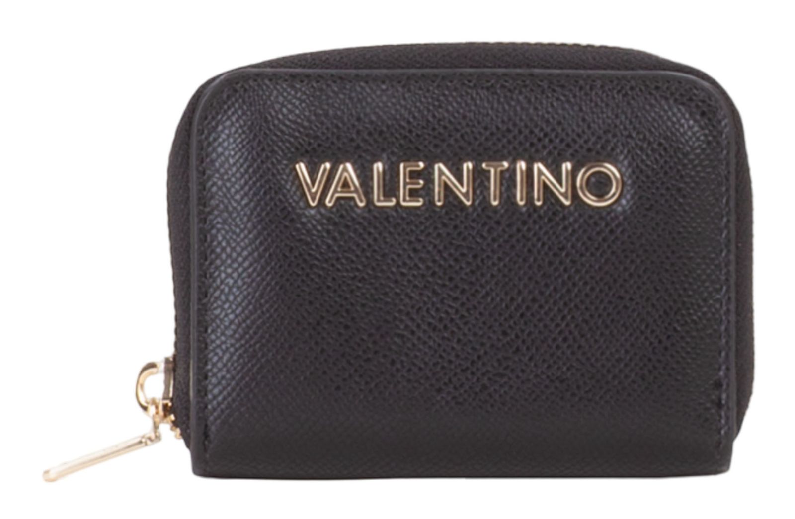 VALENTINO Delia Re Zip Around Wallet Nero