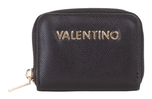 VALENTINO Delia Re Zip Around Wallet Nero