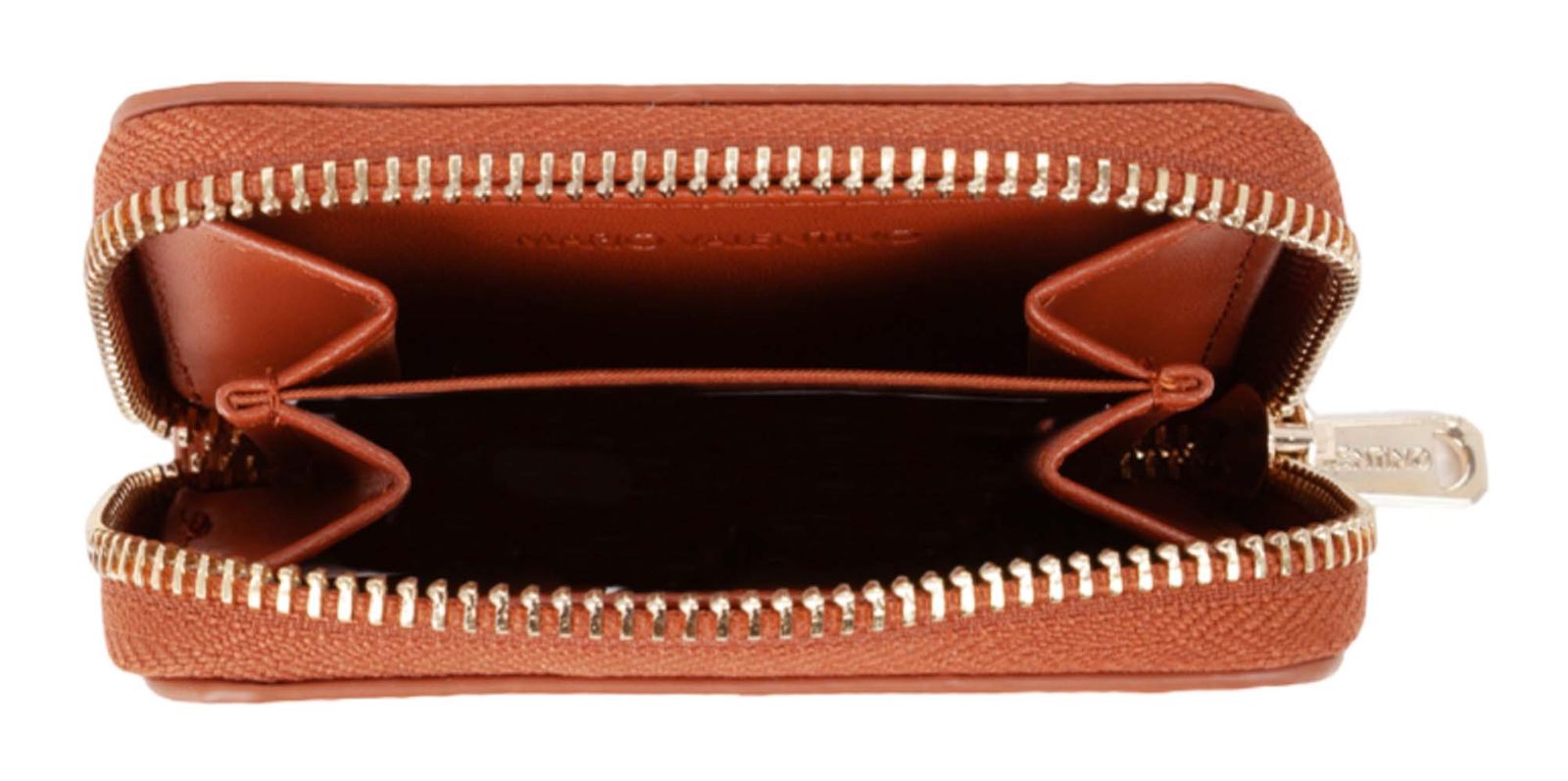 VALENTINO Delia Re Zip Around Wallet Cuoio VALENTINO Delia Re Zip Around Wallet Cuoio