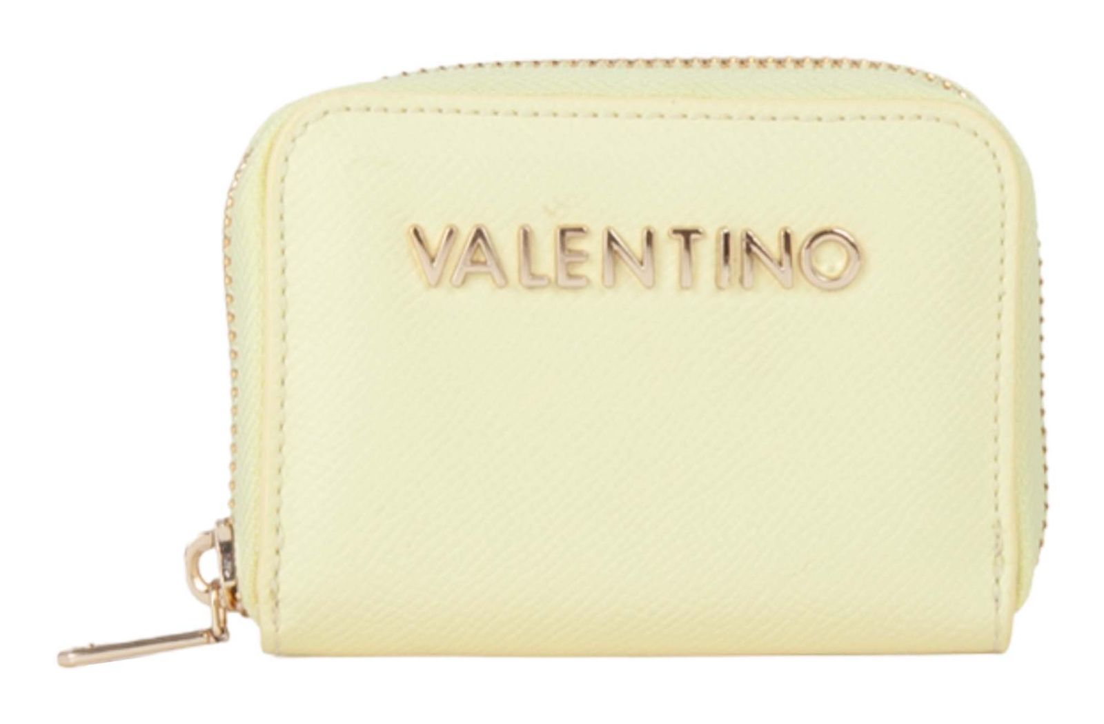 VALENTINO Delia Re Zip Around Wallet Vaniglia