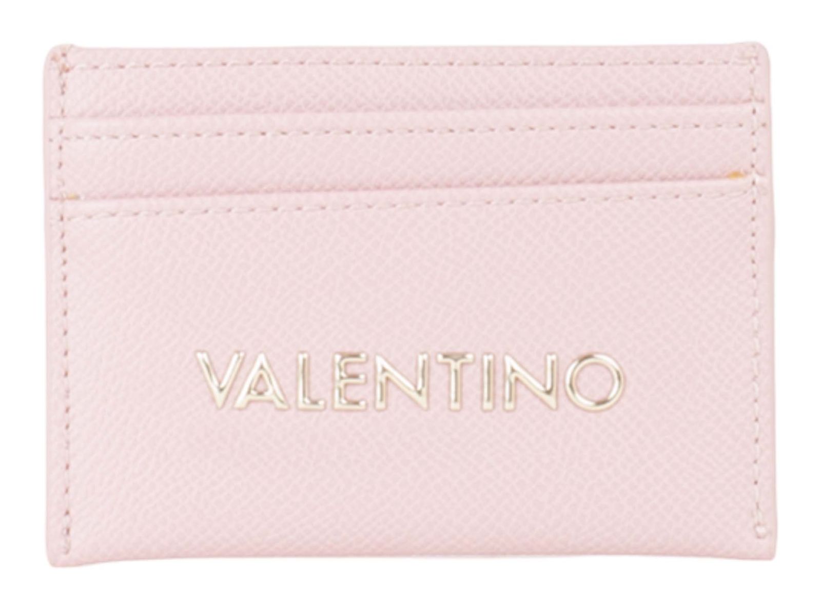 VALENTINO Delia Re Credit Card Case Cipria