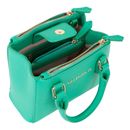 VALENTINO Zero Re Mini Shopping Bag Smeraldo
