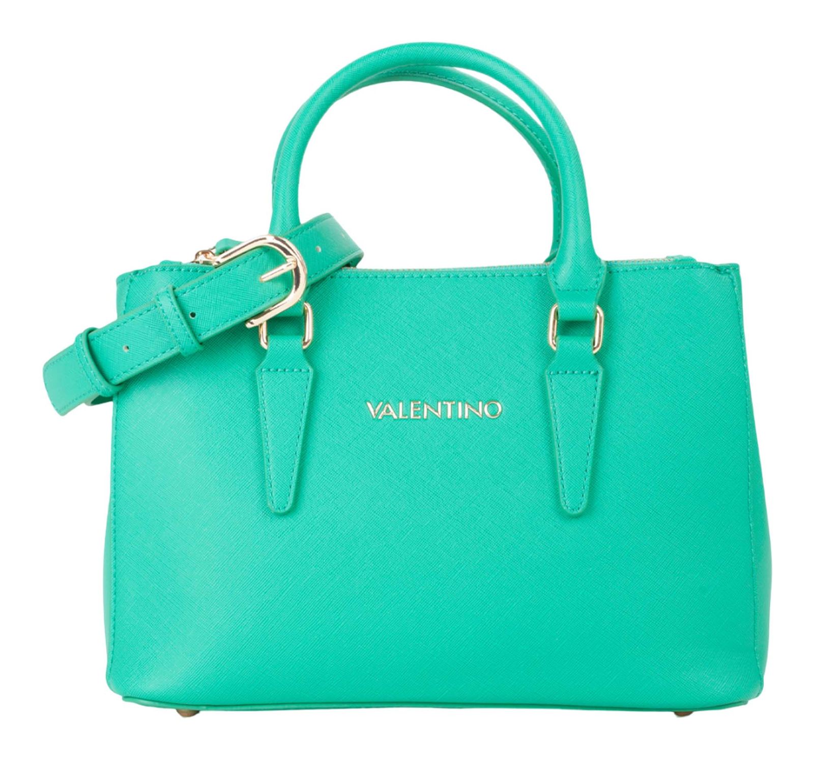 VALENTINO Zero Re Shopping Bag Smeraldo