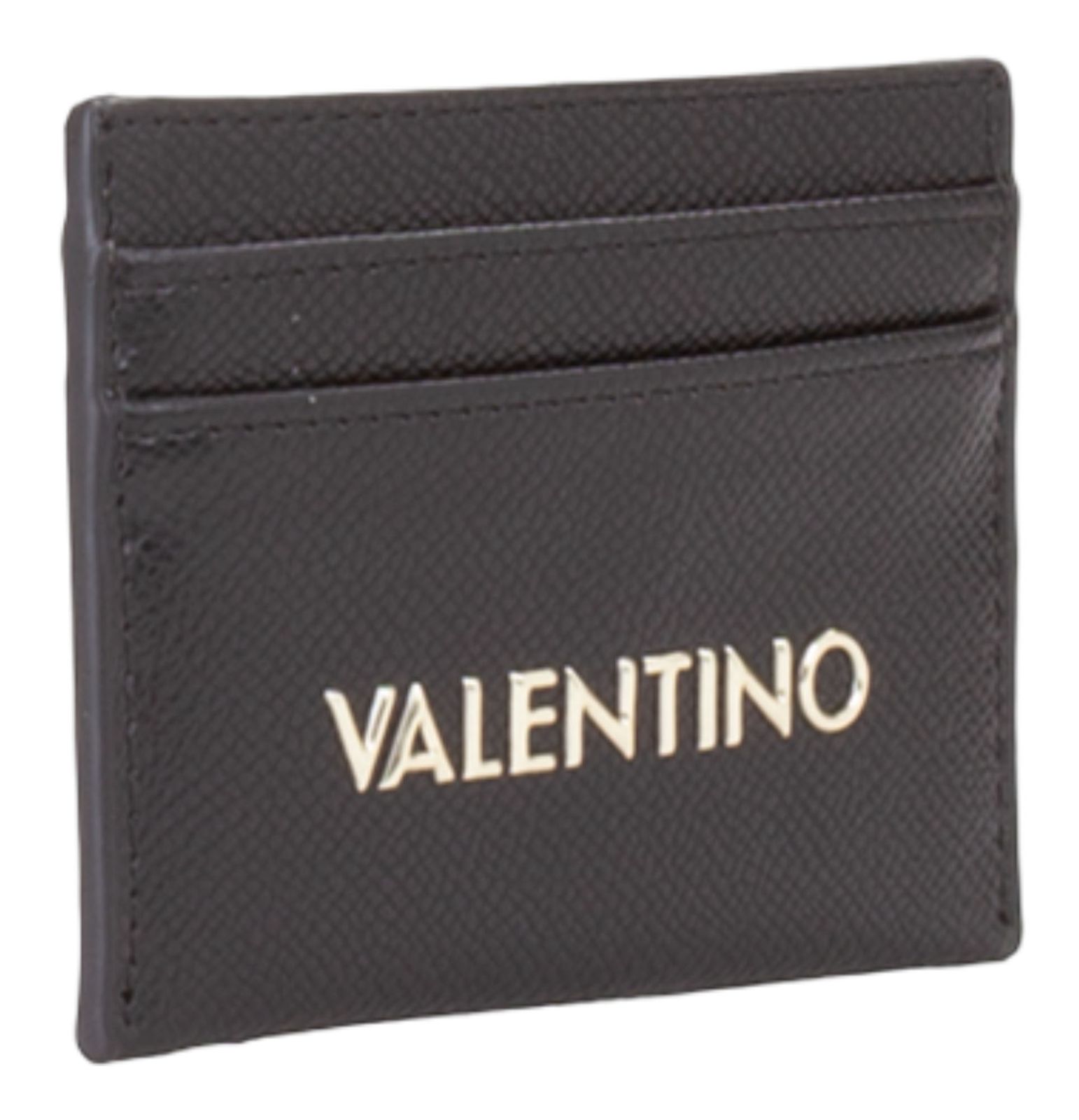VALENTINO Delia Re Credit Card Case Nero VALENTINO Delia Re Credit Card Case Nero