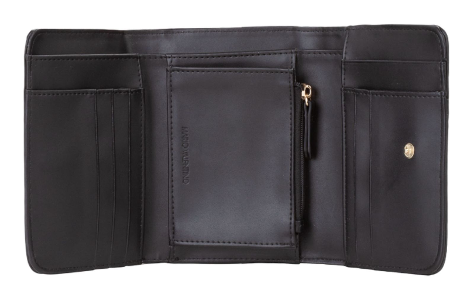 VALENTINO Delia Re Wallet With Flap Nero VALENTINO Delia Re Wallet With Flap Nero