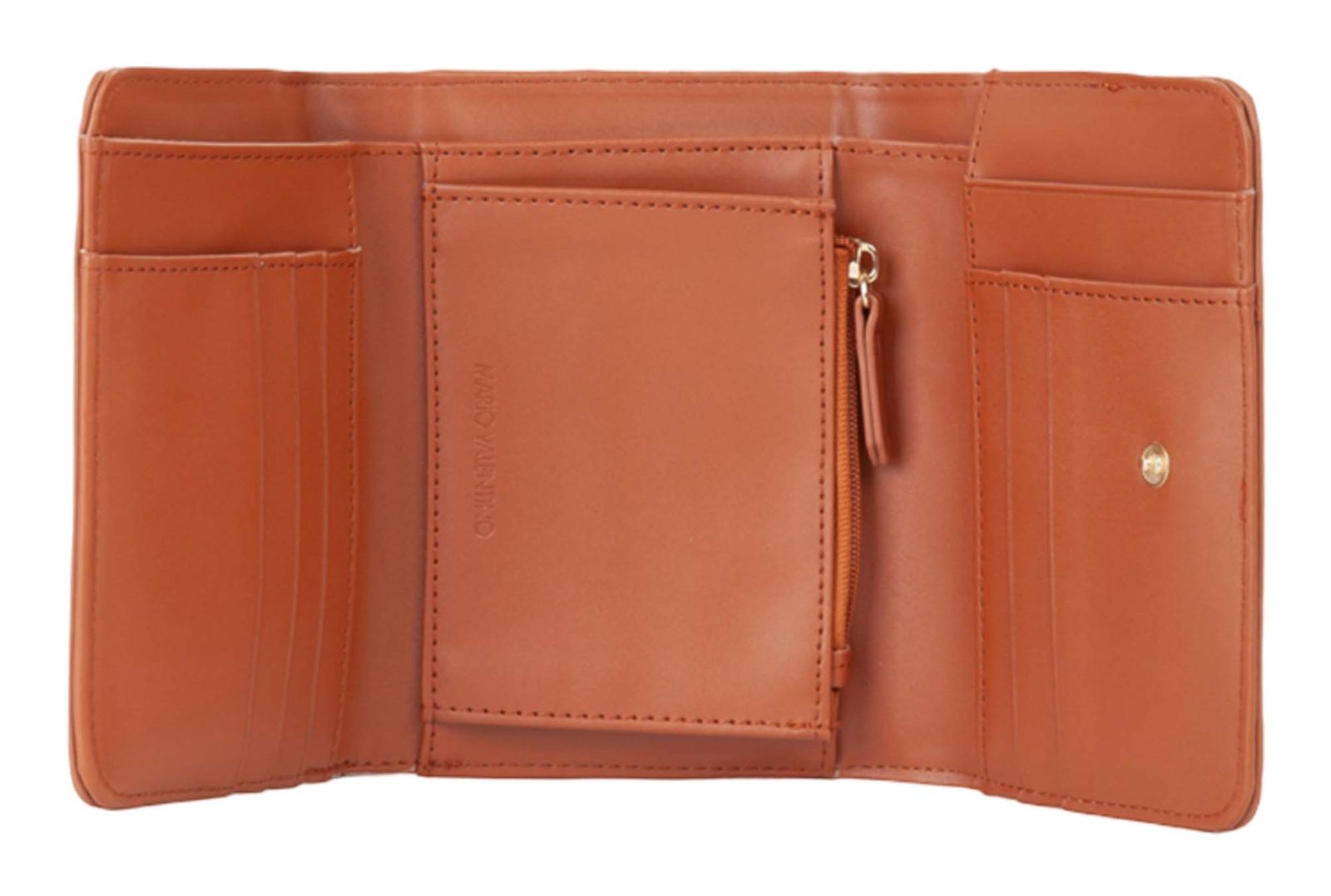 VALENTINO Delia Re Wallet With Flap Cuoio VALENTINO Delia Re Wallet With Flap Cuoio