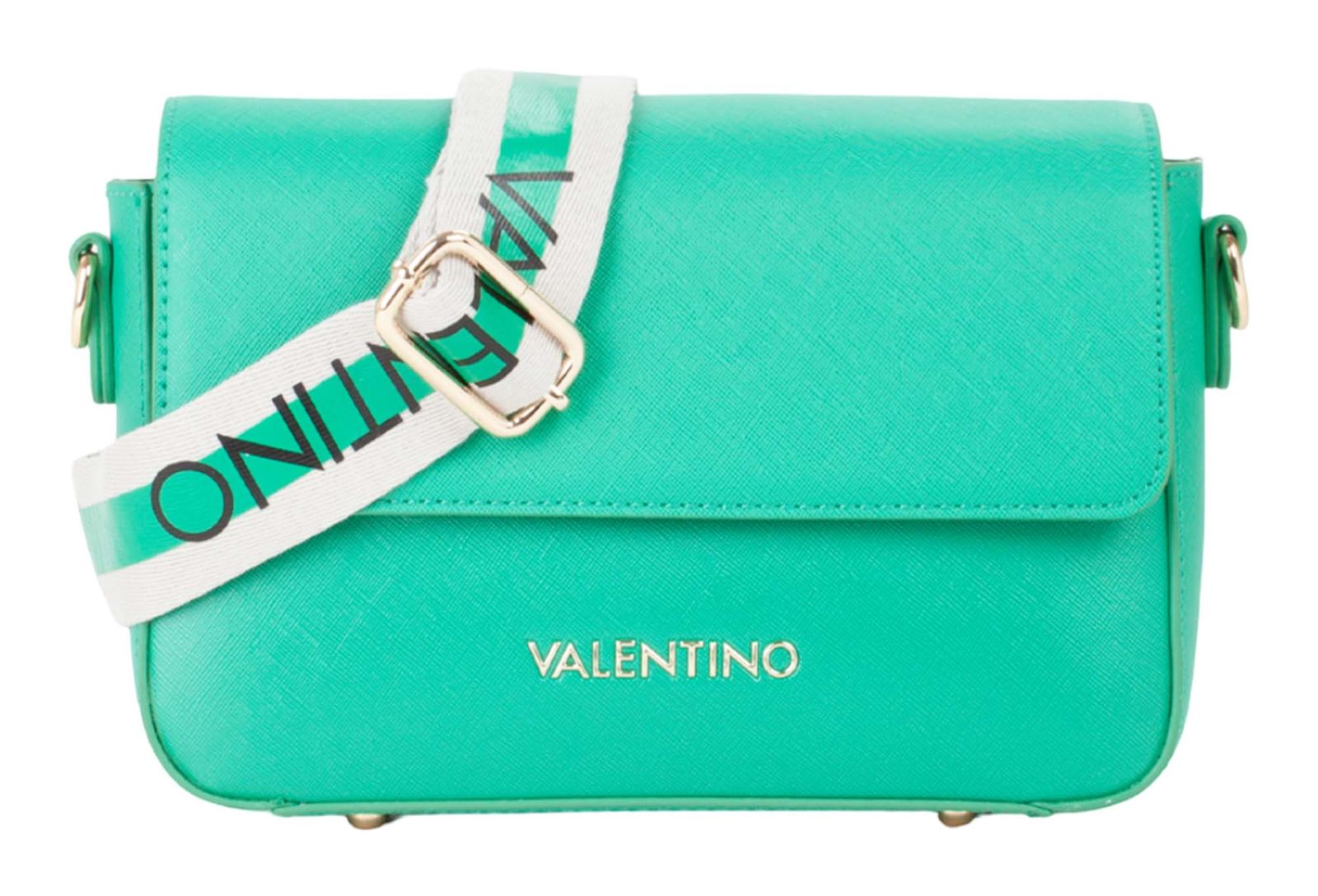 VALENTINO Zero Re Pattina Flap Bag Smeraldo VALENTINO Zero Re Pattina Flap Bag Smeraldo
