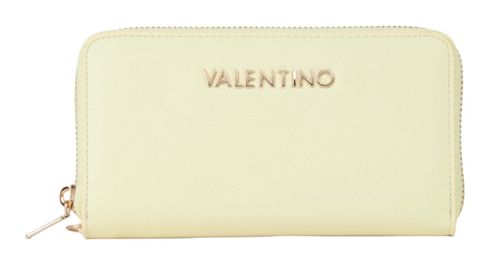 VALENTINO Delia Re Zip Around Wallet Vaniglia