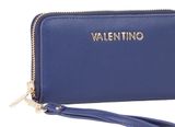 VALENTINO Delia Re Zip Around Wallet Blu VALENTINO Delia Re Zip Around Wallet Blu