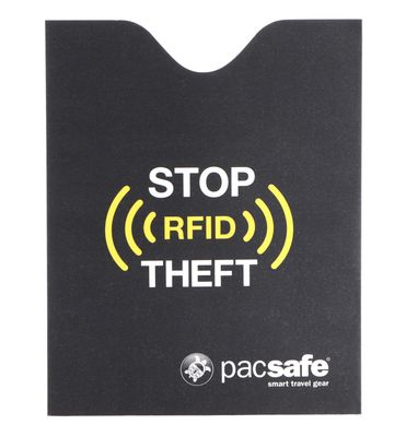 pacsafe RFID-Safe RFID Blocking Passport Protector Black