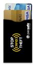 pacsafe RFID-Safe RFID Sleeve 25 (2 Pack) Black