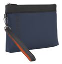 VALENTINO Dragonhawk Soft Cosmetic Case Blu / Nero