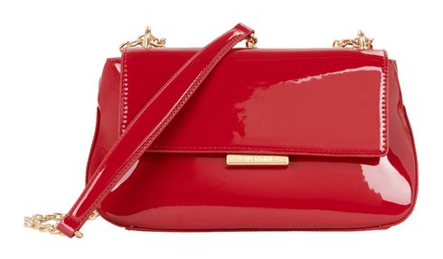 VALENTINO Afrodite Flap Bag Rubino