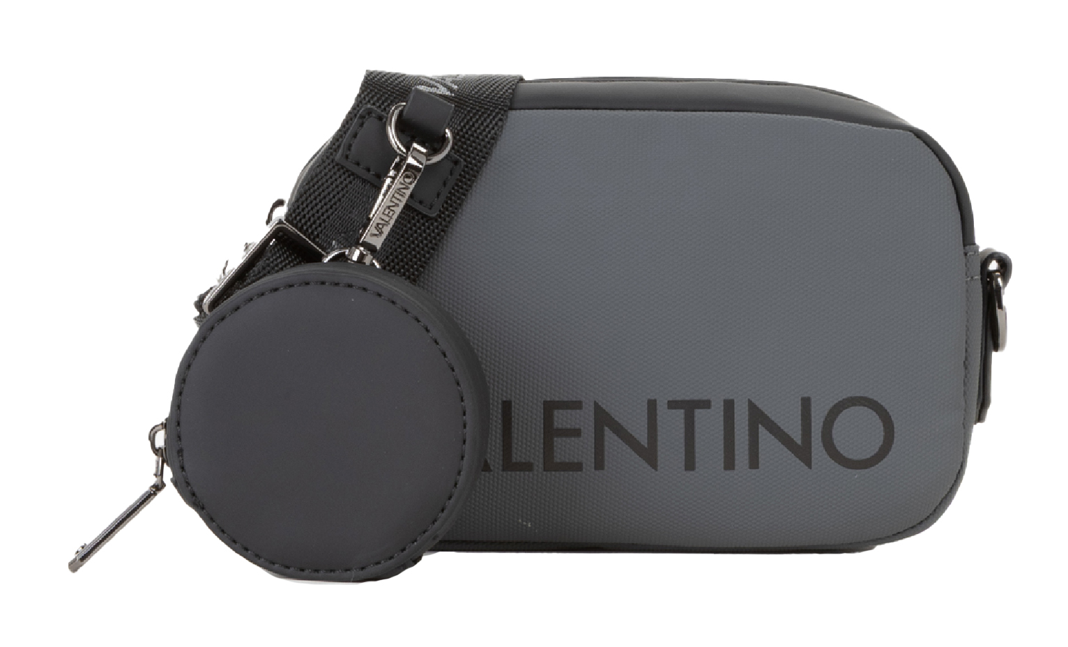VALENTINO Dragonhawk Crossbody Bag Grigio / Nero