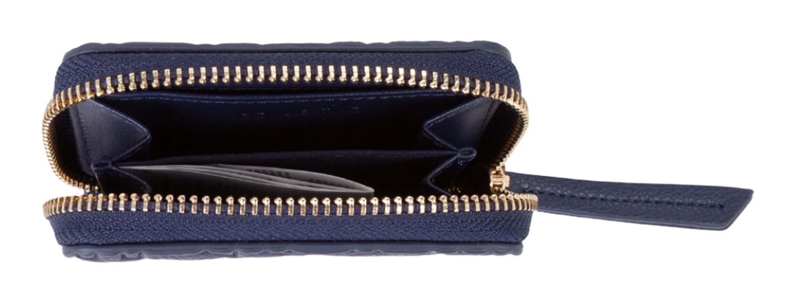 VALENTINO Pansy Zip Around Wallet Blu VALENTINO Pansy Zip Around Wallet Blu