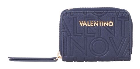 VALENTINO Pansy Zip Around Wallet Blu
