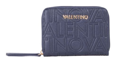 VALENTINO Pansy Zip Around Wallet Blu