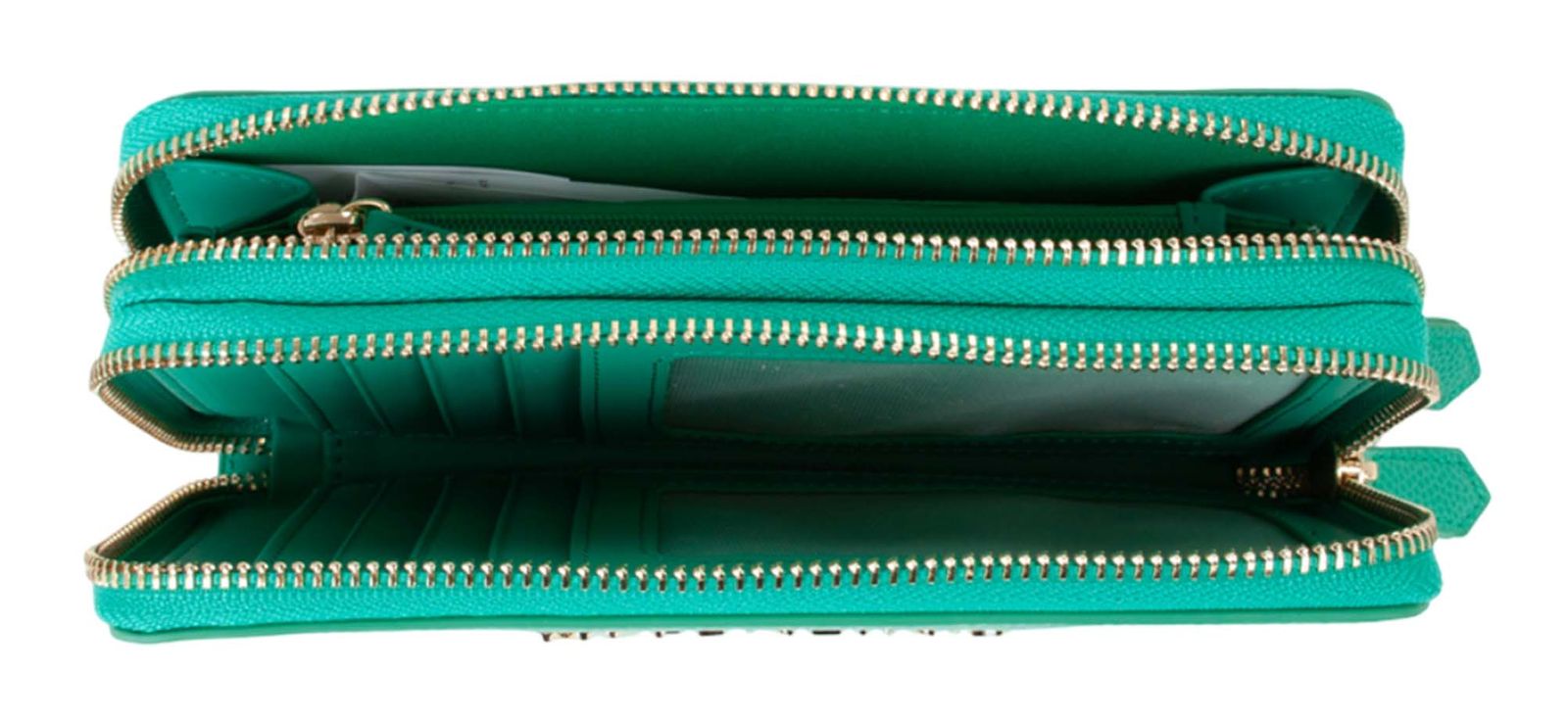 VALENTINO Divina Zip Around Wallet Smeraldo VALENTINO Divina Zip Around Wallet Smeraldo