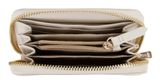 VALENTINO Clio Re Zip Around Wallet Ecru