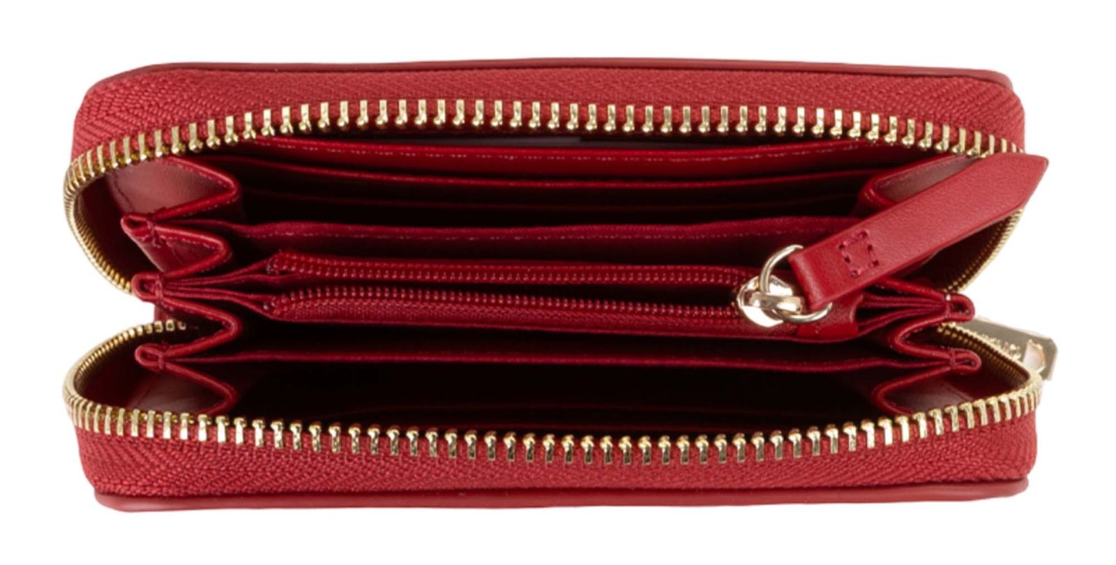 VALENTINO Clio Re Zip Around Wallet Rubino VALENTINO Clio Re Zip Around Wallet Rubino