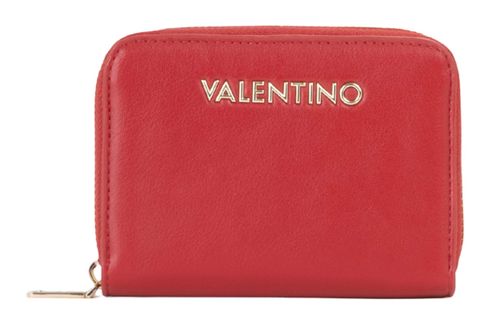 VALENTINO Clio Re Zip Around Wallet Rubino