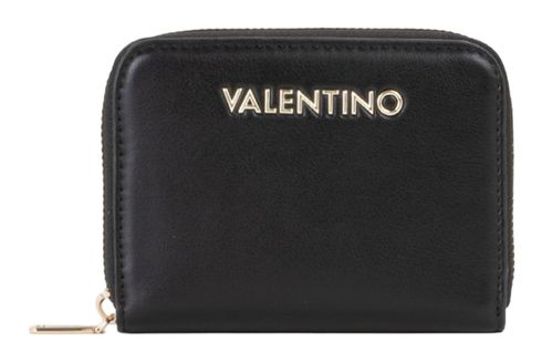 VALENTINO Clio Re Zip Around Wallet Nero