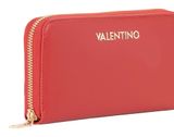 VALENTINO Clio Re Zip Around Wallet Rubino