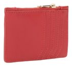 VALENTINO Clio Re Zip Around Wallet Rubino