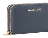 VALENTINO Clio Re Zip Around Wallet Blu VALENTINO Clio Re Zip Around Wallet Blu