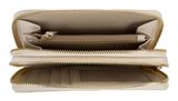 VALENTINO Clio Re Zip Around Wallet Ecru