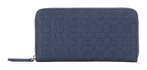 VALENTINO Samba Re Zip Around Wallet Blu